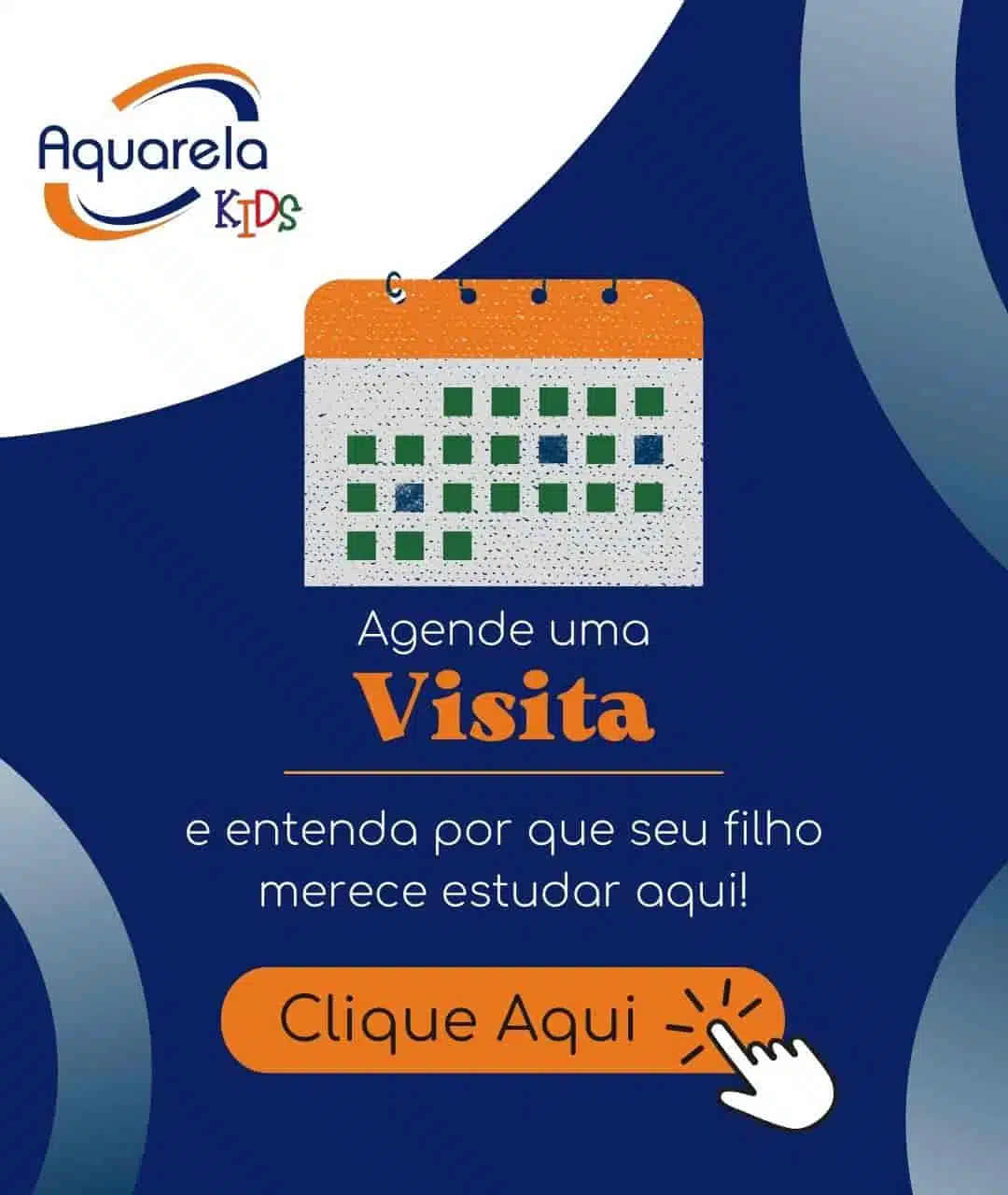 Agende uma visita escola Aquarela